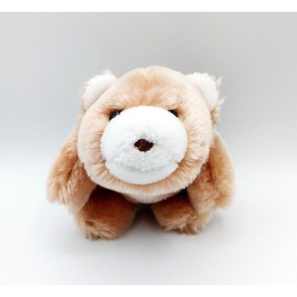 GUND 7" Snuffles Tan & White Plush Bear Stuffed Animal Toy - Picture 1 of 4